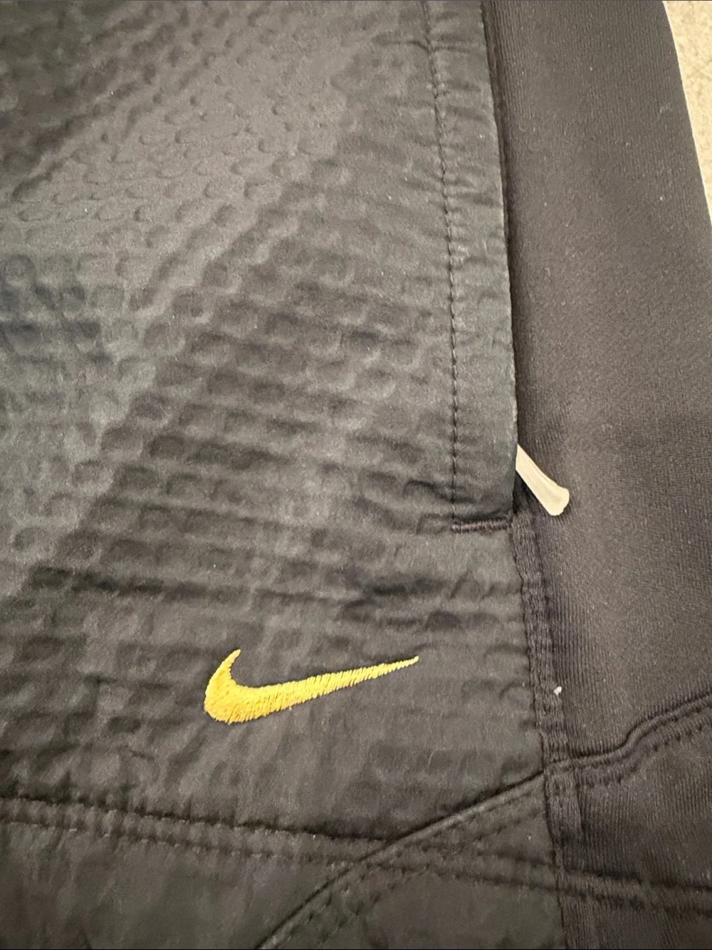 Nike Black Quilted Sleeveless Running Vest